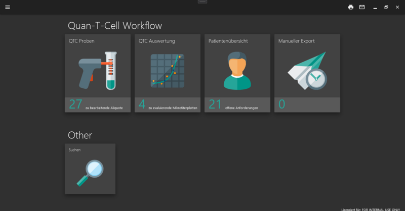 Screenshot - EUROLabOffice 4.0 Dashboard